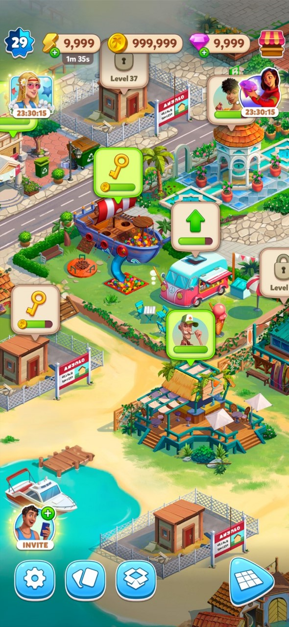 ¿Cómo puedo invitar a mis amigos a jugar Travel Town? Travel Town Game Help Center & Support