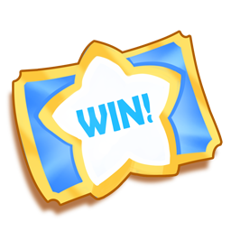 blue generic scratch card