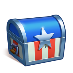 S 4th of july 25 Chest